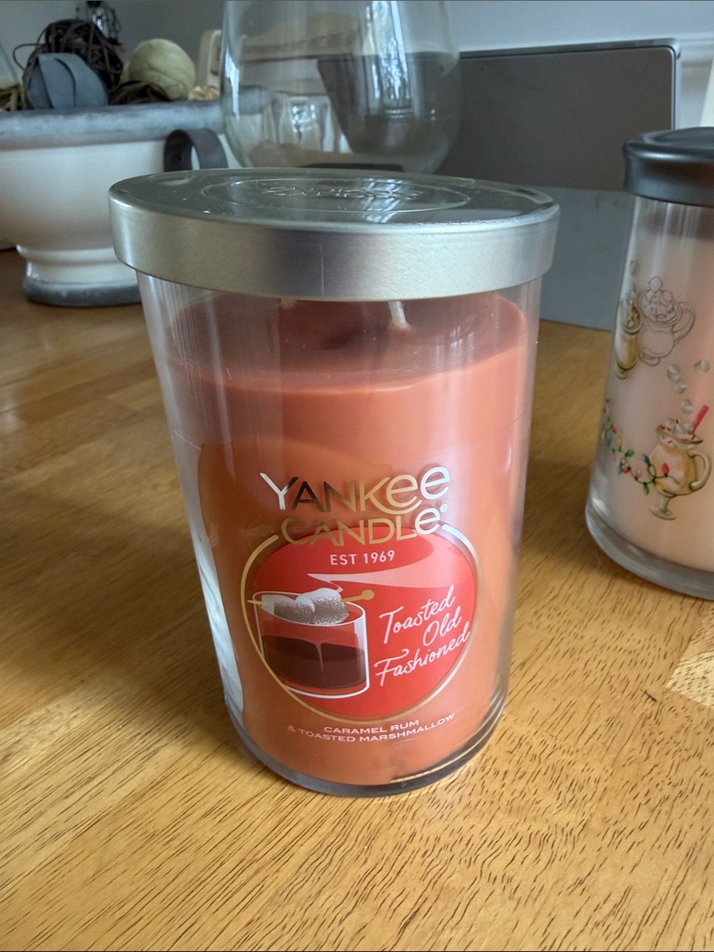 Yankee Candle 2 Wick Tumbler Candle Toasted Ole Fashion NWT